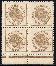 Brasil C 0177 A Congresso Eucarístico Filigrana Q Menor Quadra 1942 NNN (o)