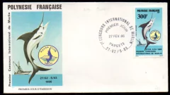 18083 Polinésia Francesa Aéreo 190 Pesca Merlim Peixes