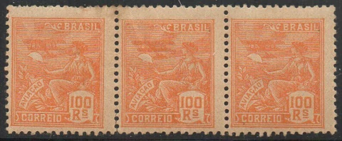 Brasil 181 Vovó Aviação Trinca Horizontal NN