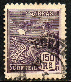 Brasil 182a Vovó Aviação U (d)