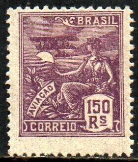 Brasil 182C Vovó Aviação Variedade S de Brasil Enfeitado NN
