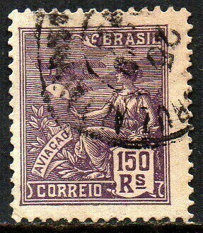 Brasil 182Ca Vovó Aviação Variedade S de Brasil Enfeitado U