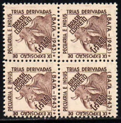 Brasil C 0185 Exposição Pecuária Quadra 1943 NNN na internet