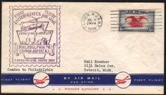 18547 Eua Fdc Primeiro Vôo De Helicóptero 1939