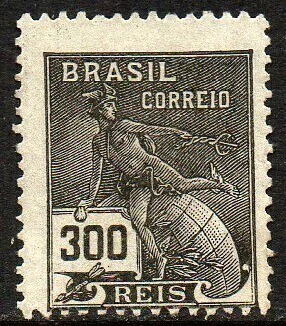 Brasil 185B Vovó Mercúrio e Globo N