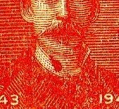 Brasil C 0188 Pedro Américo Pintor Quadra Variedade Mancha no Colarinho 1943 NNN (a) - comprar online