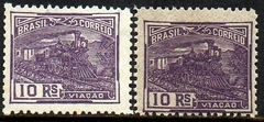 Brasil 189 Vovo Trem Locomotiva Papel Cebolinha + Papel Fino Lustroso N