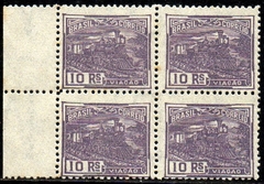Brasil 189 Vovo Trem Locomotiva Papel Fino Lustroso Quadra N (ap)