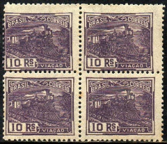 Brasil 189 Vovo Trem Locomotiva Papel Cebolinha Quadra NN (a)
