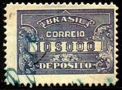 Brasil Depósito D 019 Numeral U (c)