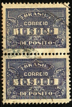 Brasil Depósito D 019 Numeral Par Vertical U (a)