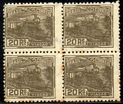 Brasil 190 Vovo Trem Locomotiva Quadra NN (o)