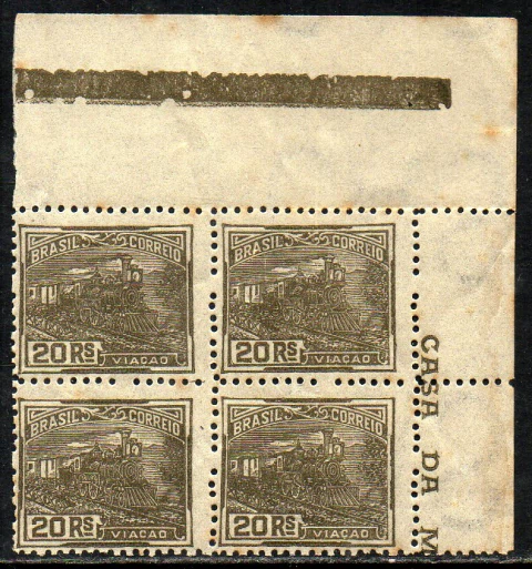 Brasil 190 Vovo Trem Locomotiva Quadra NN (x)