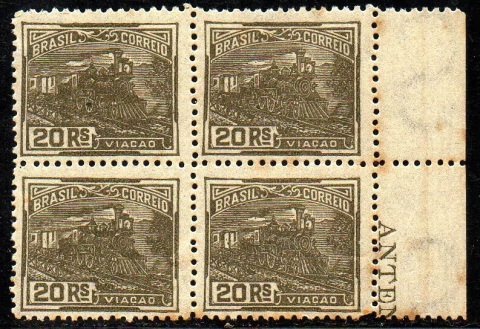 Brasil 190 Vovo Trem Locomotiva Quadra NN