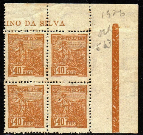 Brasil 192 Vovó Agricultura Quadra NN (a)