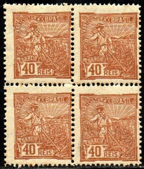 Brasil 192 Vovó Agricultura Quadra NN (ab)