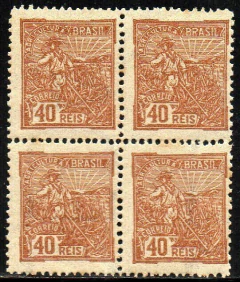 Brasil 192 Vovó Agricultura Quadra NN (ac)