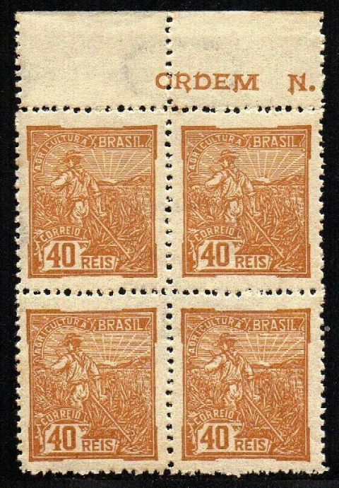 Brasil 192 Vovó Agricultura Quadra NN (j)