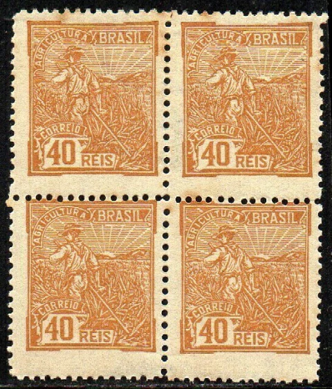 Brasil 192 Vovó Agricultura Quadra NN (o)