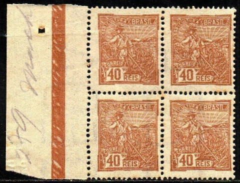 Brasil 192 Vovó Agricultura Quadra NN (q)