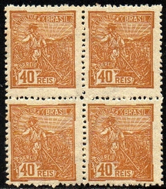 Brasil 192 Vovó Agricultura Quadra NN (v)