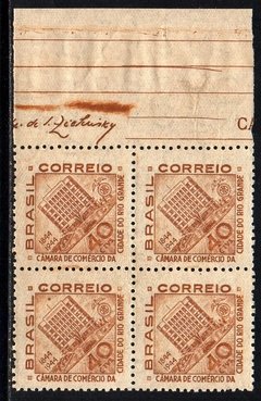 Brasil C 0193 Câmara do Comércio do Rio Grande RS quadra 1944 NNN (a)