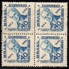 Brasil C 0194 Martim Francisco Politico Quadra 1945 NNN (d)