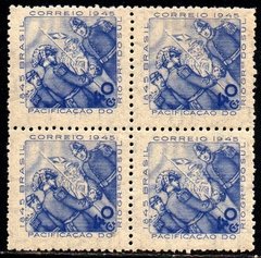 Brasil C 0195 F Pacificação Do Rio Grande Do Sul Papel Fino Quadra 1945 NNN (l)
