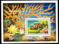 20156 Dominica Bloco 30 Peixes Corais NNN