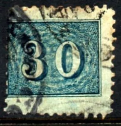 Brasil Império 20 B Coloridos Olhos de Gato com denteção 11 1/2 U