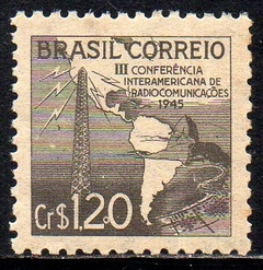 Brasil C 0211q Radiocomunicação Variedade Ponto em 1,20 NN