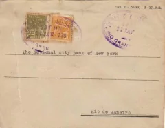 17095 Brasil Envelope De Ijuhy P/ RJ Banco Nacional do Comércio