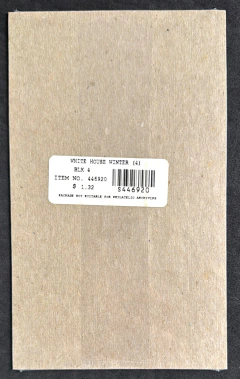 Estados Unidos 2000 - Cartela lacrada dos Correios com a quadra nova do selo autoadesivo da "Casa Branca". - comprar online