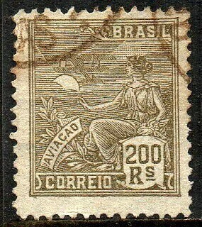 Brasil 245 Vovó Aviação U (d)