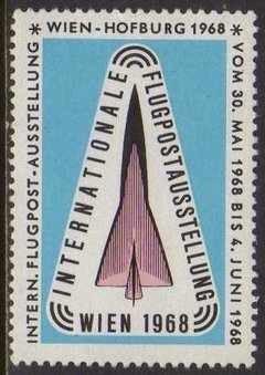 11493 Cinderela Áustria Correios Por Foguete 1968