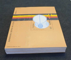Brasil 1974 - Lote com 98 blocos novos - Bem estar dos cegos - RHM B037 - comprar online