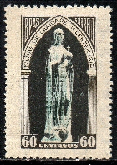 Brasil C 0252 Filhas de Caridade Variedade Ponto ao lado da Imagem NNN