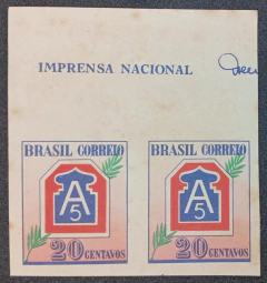 Par Prova Vitoria da FEB (C-206). 