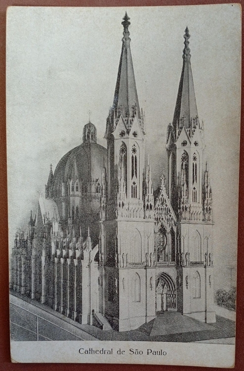Cartão Postal - Cathedral de São Paulo - Novo!
