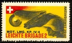 11333 Suiça Cinderelas Da 2ª Guerra Mundial Cavalo