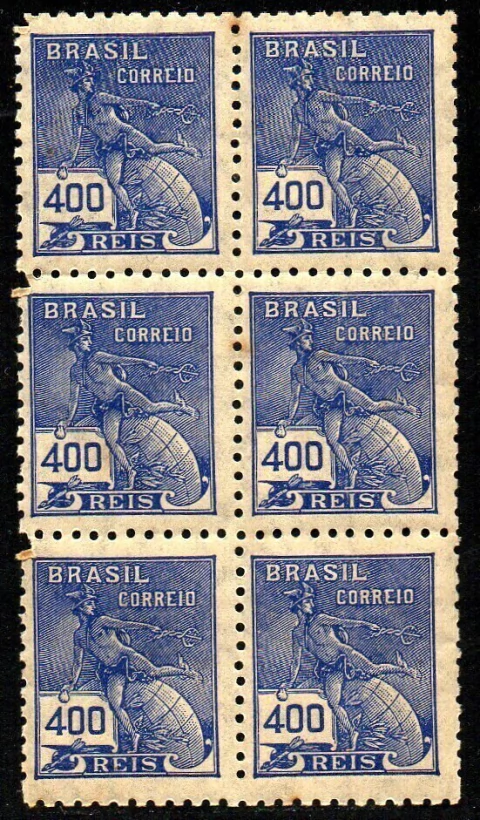 Brasil 285A Vovó Mercúrio Sextilha NN