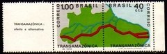 Brasil C 0699/700 Transamazônica Com Legenda 1971 N