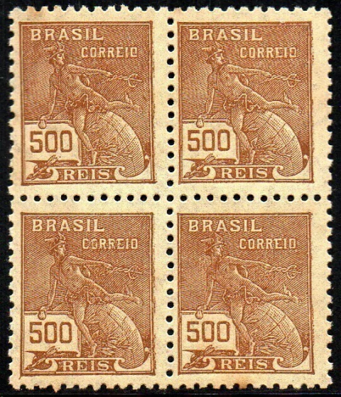 Brasil 286A Vovó Mercúrio Quadra NN (e)
