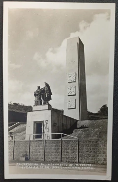 Foto Postal - Caxias do Sul - Monumento ao Imigrante - Est. Dp R.G. do Sul - Foto Postal Colombo - N