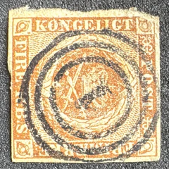 Dinamarca 1851 - Yvt:2 - usado.