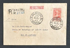 Envelope franquia isolada, com carimbo REGISTRADO - 2500Ufs