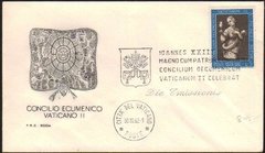 18269 Vaticano FDC Concílio Ecumênico 1962