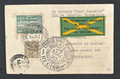 Cartão Postal - Rio de Janeiro Enviado do Rio para Pernambuco em 26/05/1930 porteado com o selo Z07