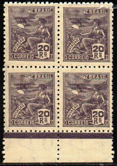 Brasil 319 Vovó Aviação Quadra NNN (e)