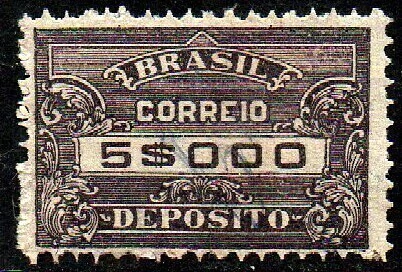 Brasil Depósito D 032 Numeral U (i)